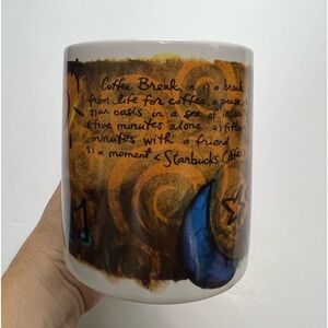 EUC 1998 Starbucks Coffee Break Essentials Coffee Mug